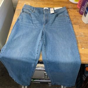 Women Slim Wide leg jean